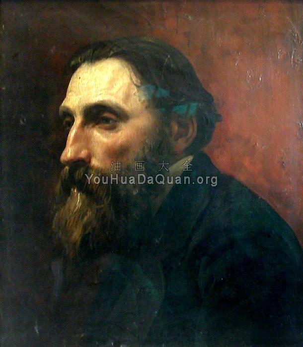 Laurens Jean Paul Portrait de Rodin - 让·保罗·劳伦